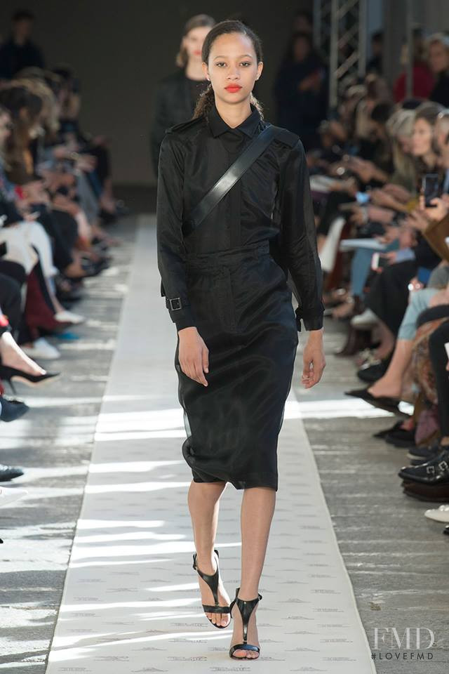 Selena Forrest featured in  the Max Mara fashion show for Spring/Summer 2018