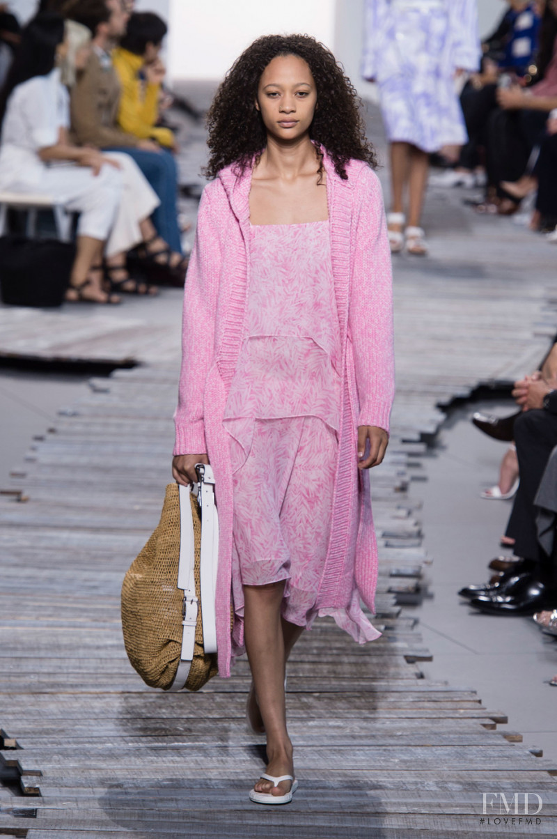 Selena Forrest featured in  the Michael Kors Collection fashion show for Spring/Summer 2018