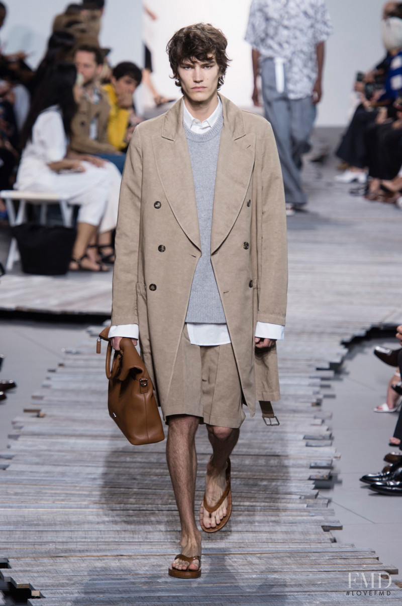 Elias de Poot featured in  the Michael Kors Collection fashion show for Spring/Summer 2018