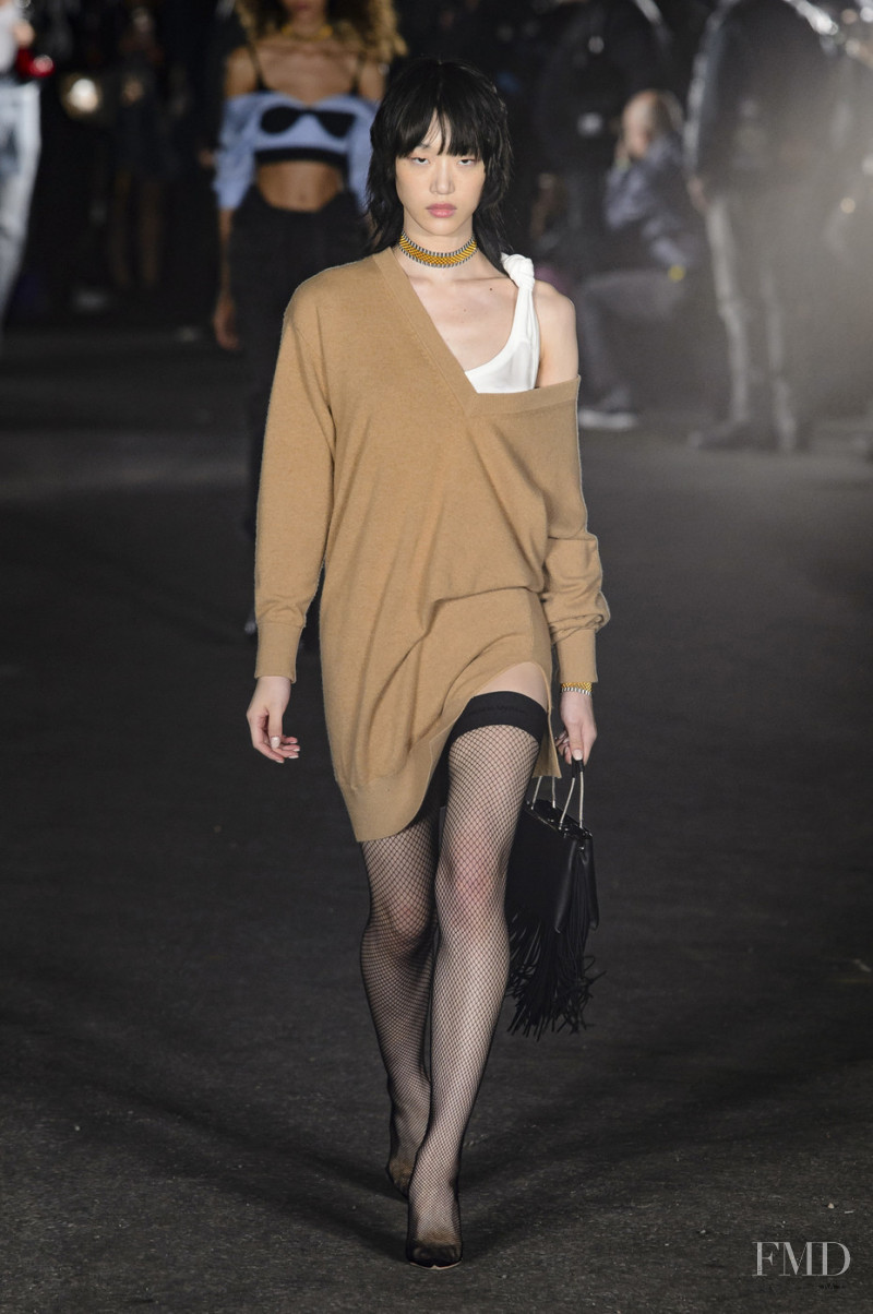 So Ra Choi featured in  the Alexander Wang fashion show for Spring/Summer 2018