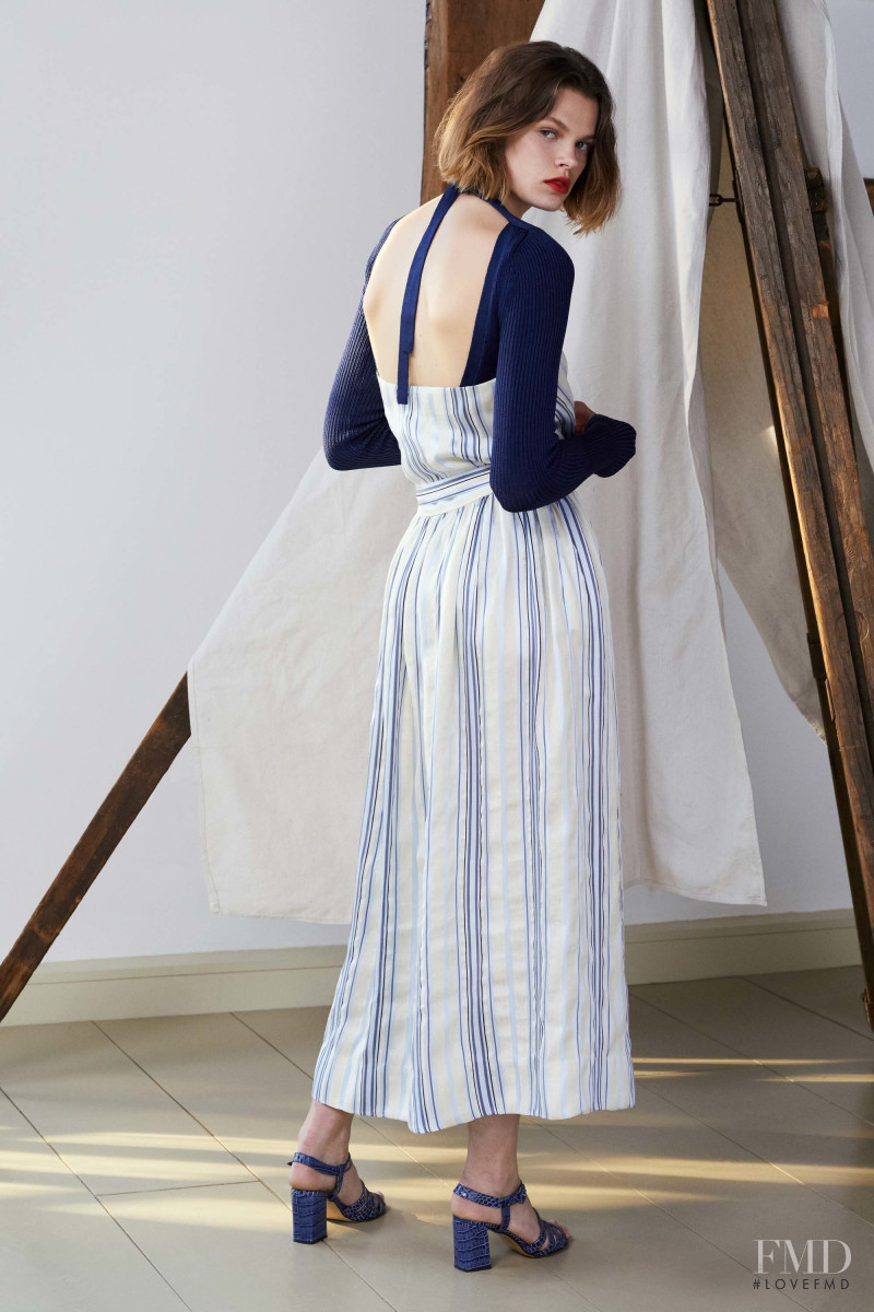 Cara Taylor featured in  the Jill Stuart lookbook for Resort 2018