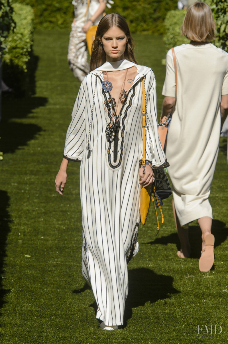 Faretta Radic featured in  the Tory Burch fashion show for Spring/Summer 2018