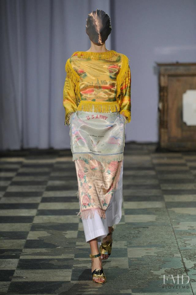 Maison Martin Margiela Artisanal fashion show for Spring/Summer 2012