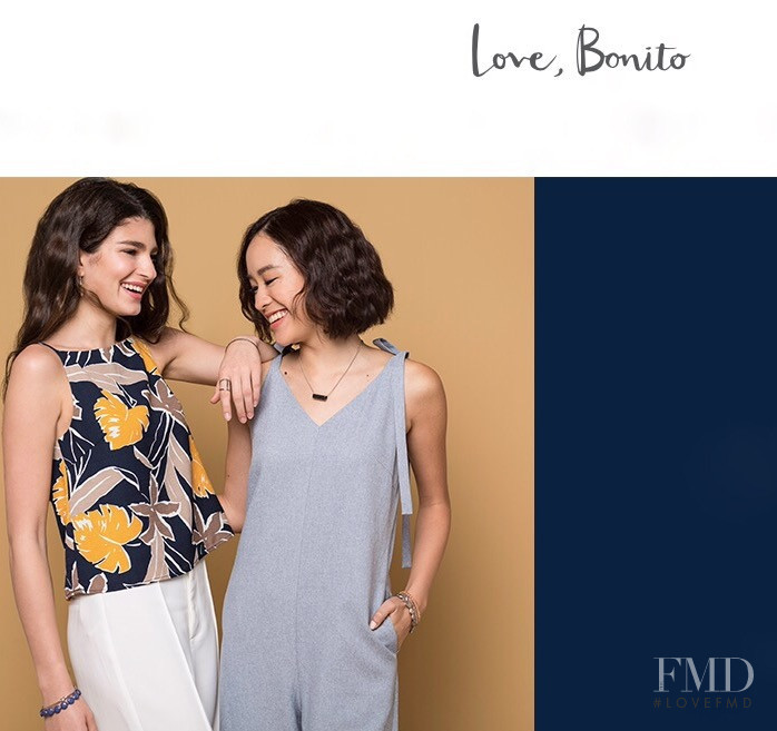 Elisa Di Fina featured in  the Love, Bonito advertisement for Spring/Summer 2017