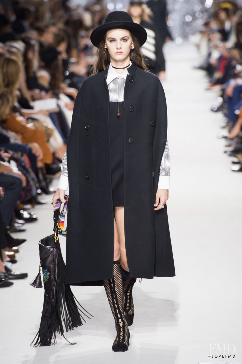 Lea Holzfuss featured in  the Christian Dior fashion show for Spring/Summer 2018