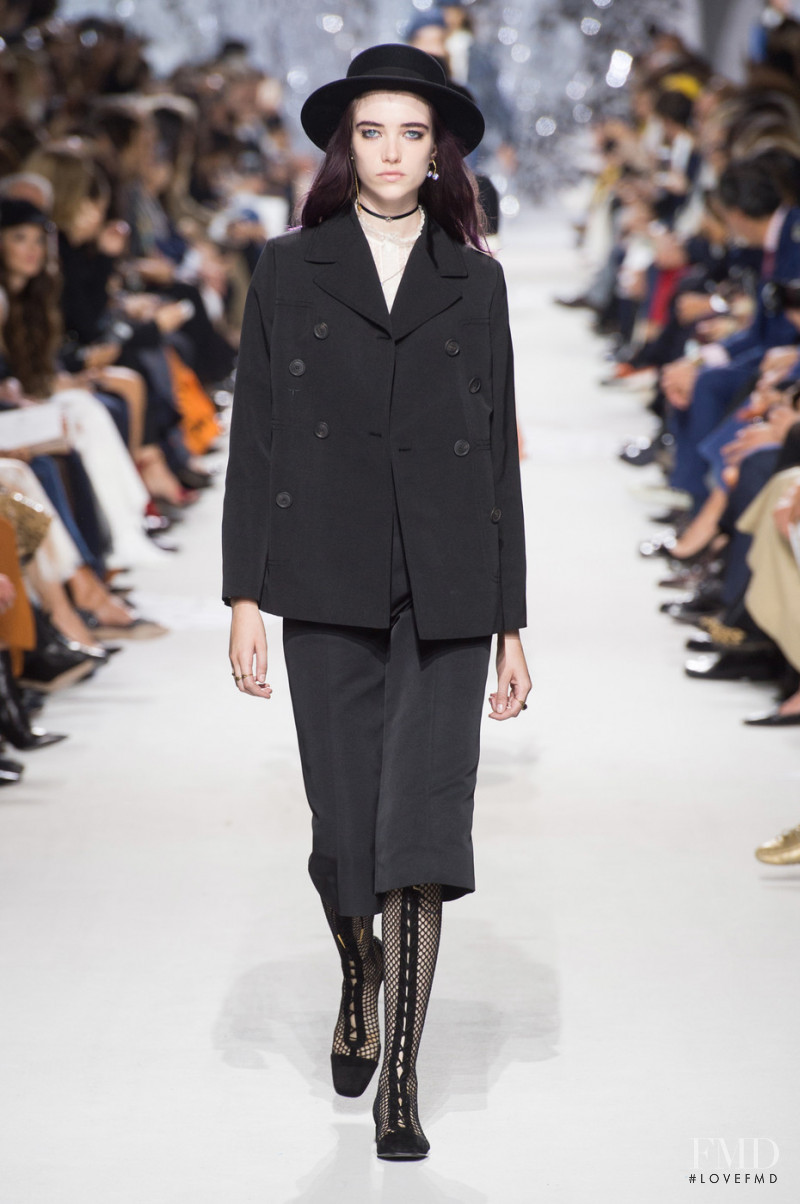 Grace Hartzel featured in  the Christian Dior fashion show for Spring/Summer 2018