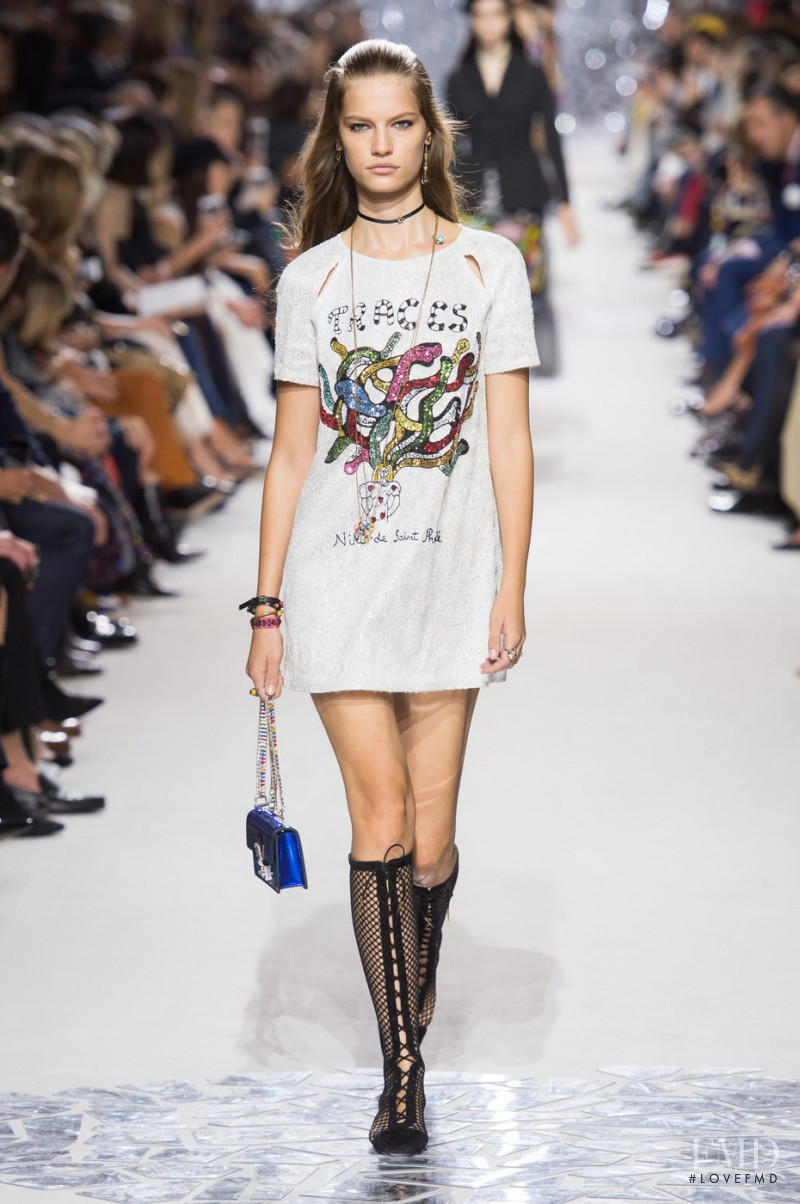 Faretta Radic featured in  the Christian Dior fashion show for Spring/Summer 2018