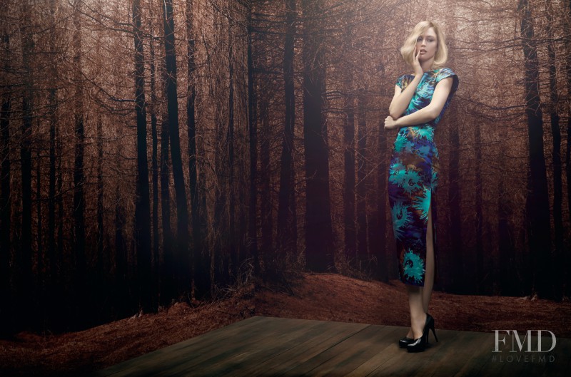 Raquel Zimmermann featured in  the A.Brand advertisement for Autumn/Winter 2011