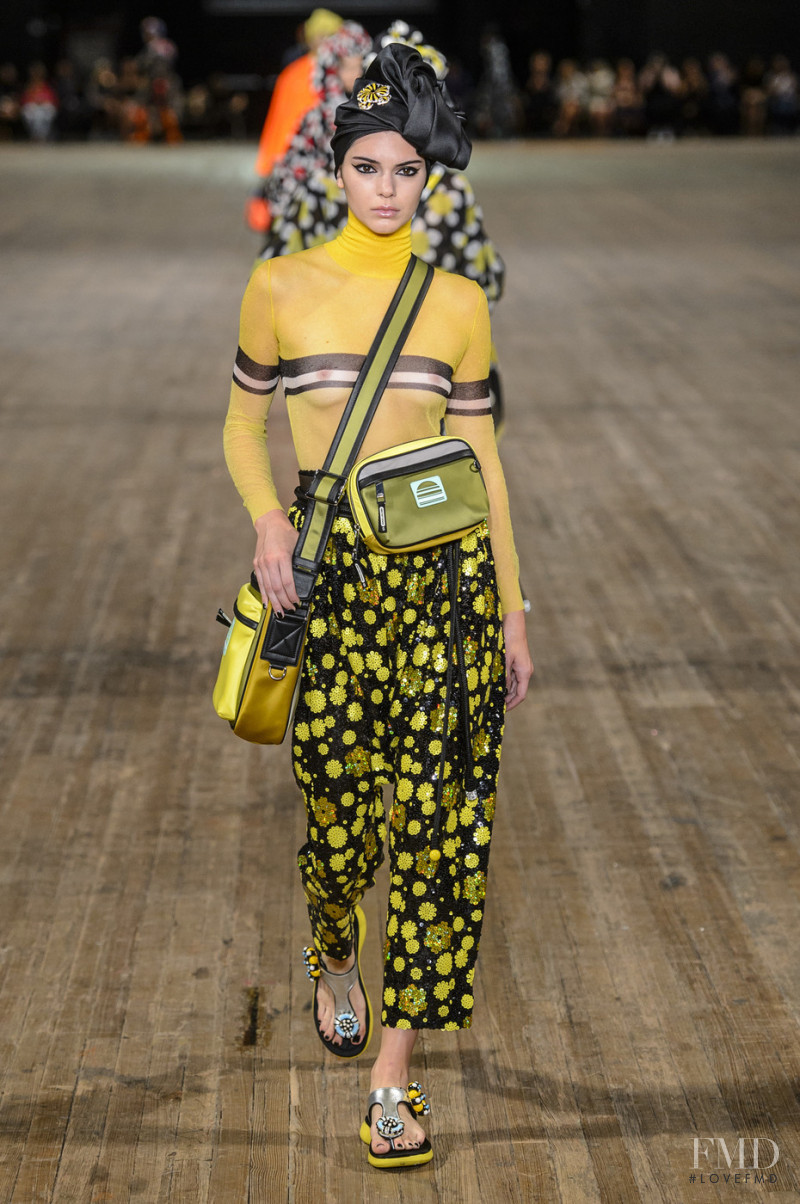 Kendall Jenner featured in  the Marc Jacobs fashion show for Spring/Summer 2018