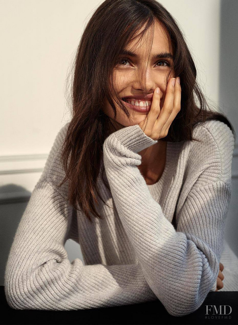 Blanca Padilla featured in  the Aritzia lookbook for Autumn/Winter 2017