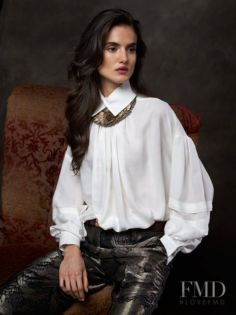 Blanca Padilla featured in  the Gorsuch catalogue for Autumn/Winter 2017