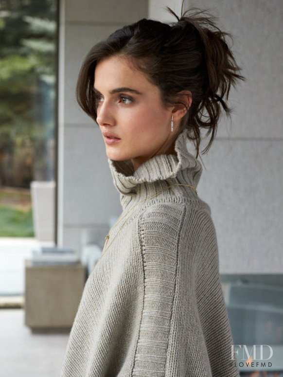 Blanca Padilla featured in  the Gorsuch catalogue for Autumn/Winter 2017