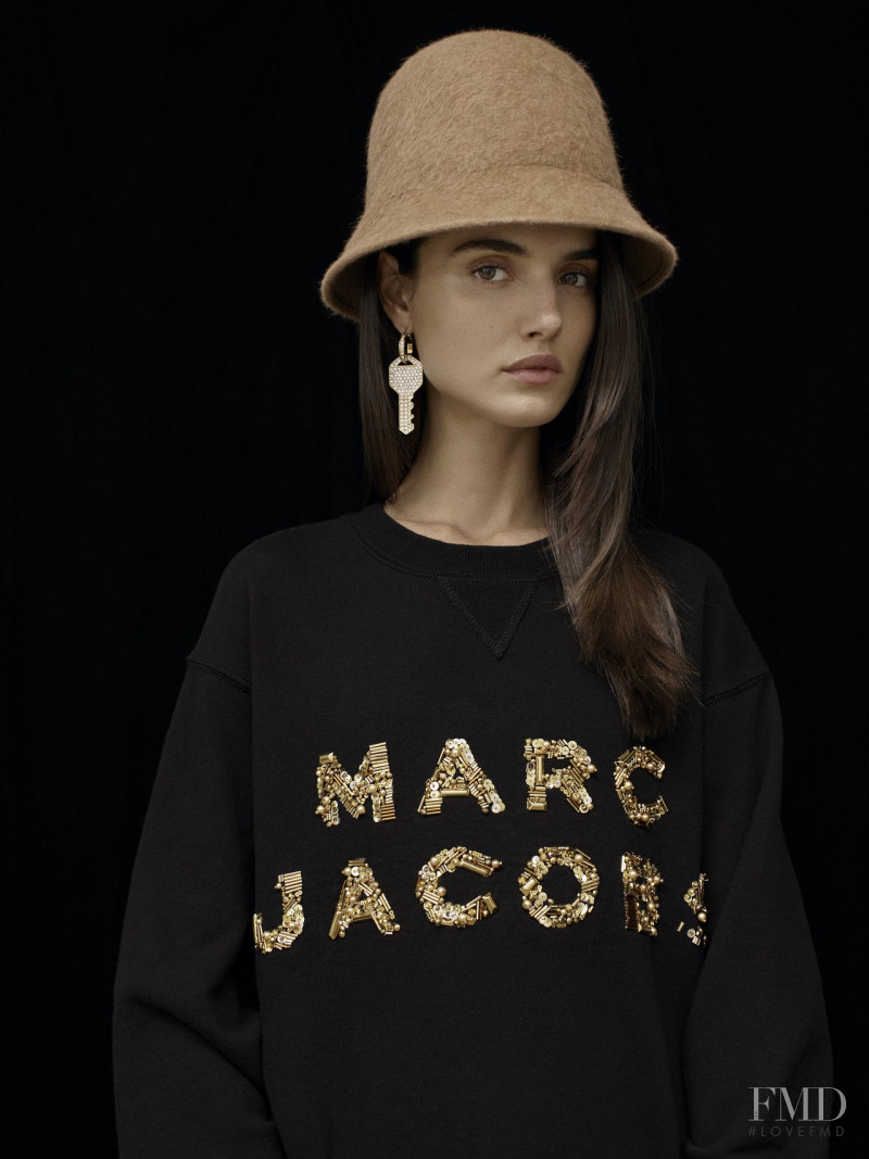 Blanca Padilla featured in  the Marc Jacobs Jewelry Collection lookbook for Fall 2017