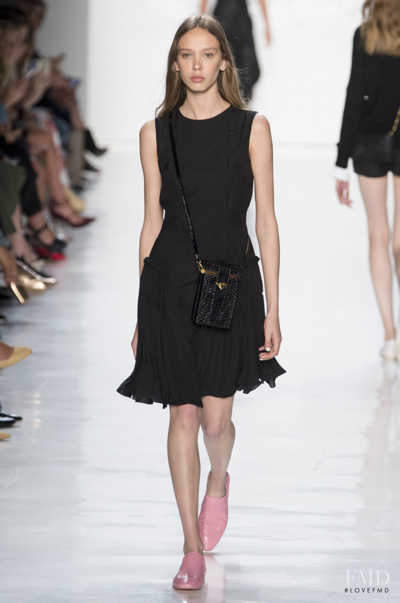 Moira Berntz featured in  the Noon By Noor fashion show for Spring/Summer 2018