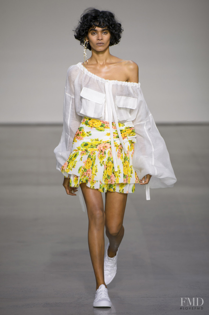 Radhika Nair featured in  the Zimmermann fashion show for Spring/Summer 2018
