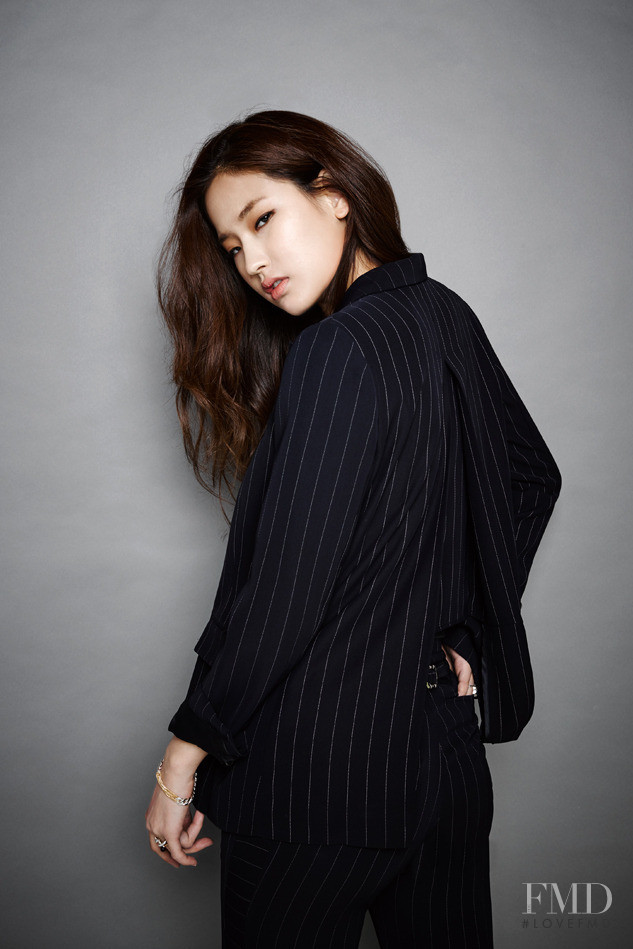 Hyun Joo Hwang featured in  the Rimbo lookbook for Spring/Summer 2015