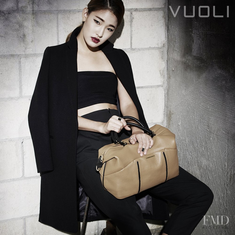 Hyun Joo Hwang featured in  the Vuoli lookbook for Autumn/Winter 2013