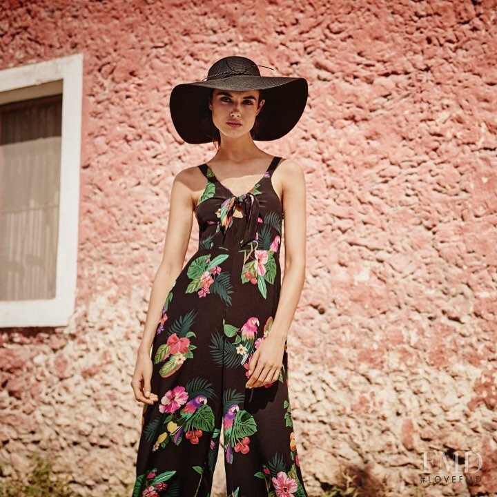 Blanca Padilla featured in  the Monsoon lookbook for Spring/Summer 2017
