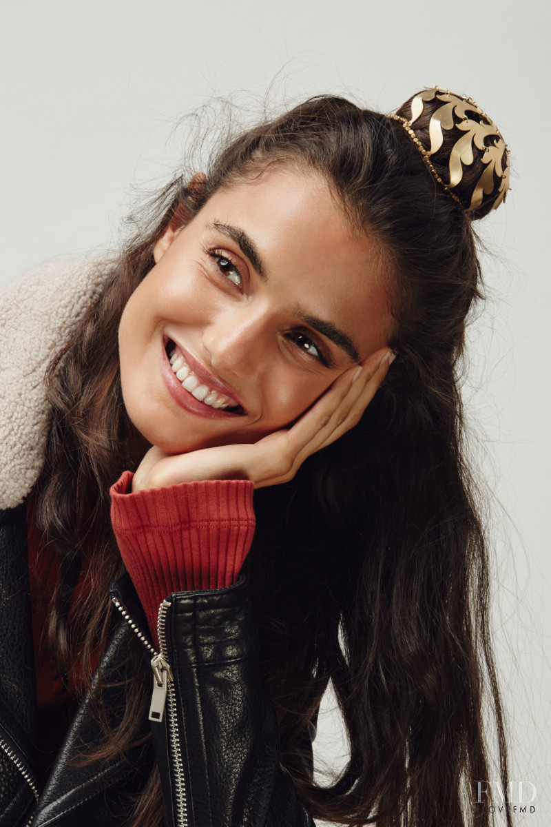 Blanca Padilla featured in  the Free People Tighten Up catalogue for Autumn/Winter 2016