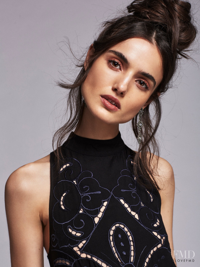 Blanca Padilla featured in  the Free People catalogue for Spring/Summer 2016