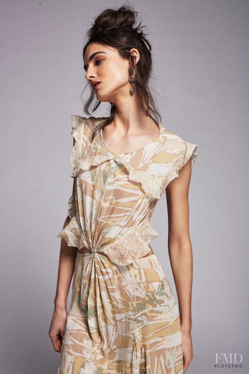 Blanca Padilla featured in  the Free People catalogue for Spring/Summer 2016