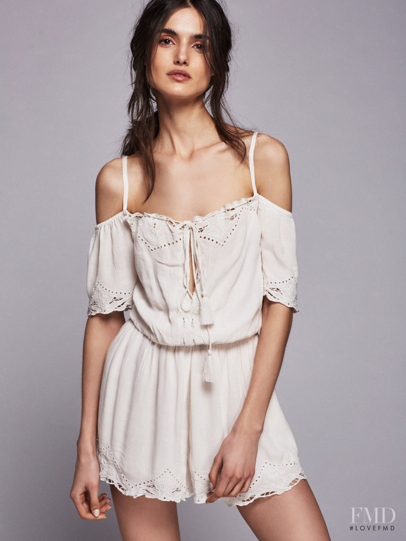 Blanca Padilla featured in  the Free People catalogue for Spring/Summer 2016