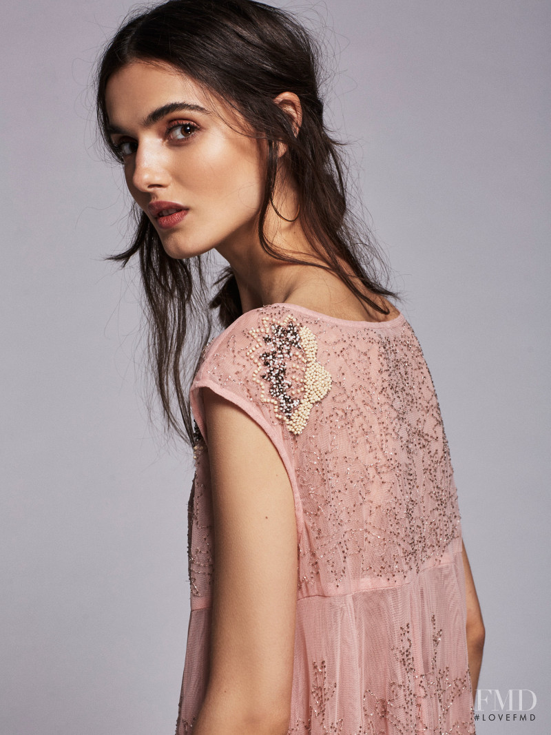 Blanca Padilla featured in  the Free People catalogue for Spring/Summer 2016