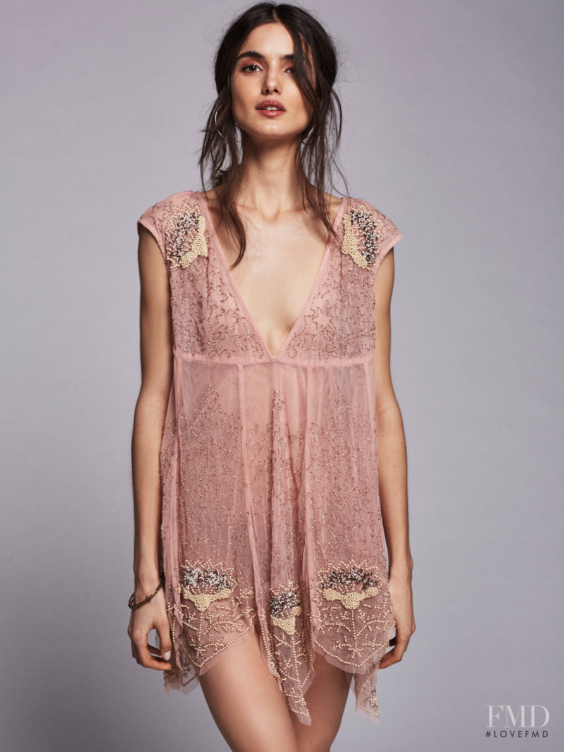 Blanca Padilla featured in  the Free People catalogue for Spring/Summer 2016