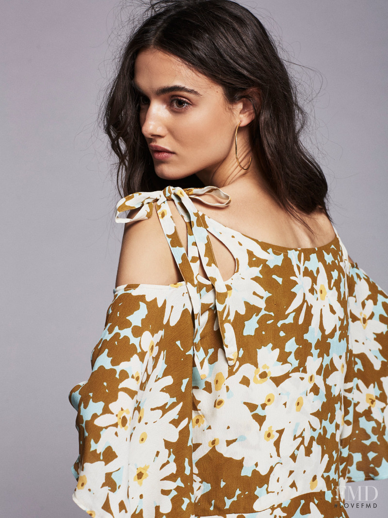 Blanca Padilla featured in  the Free People catalogue for Spring/Summer 2016