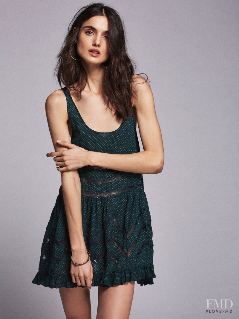 Blanca Padilla featured in  the Free People catalogue for Spring/Summer 2016