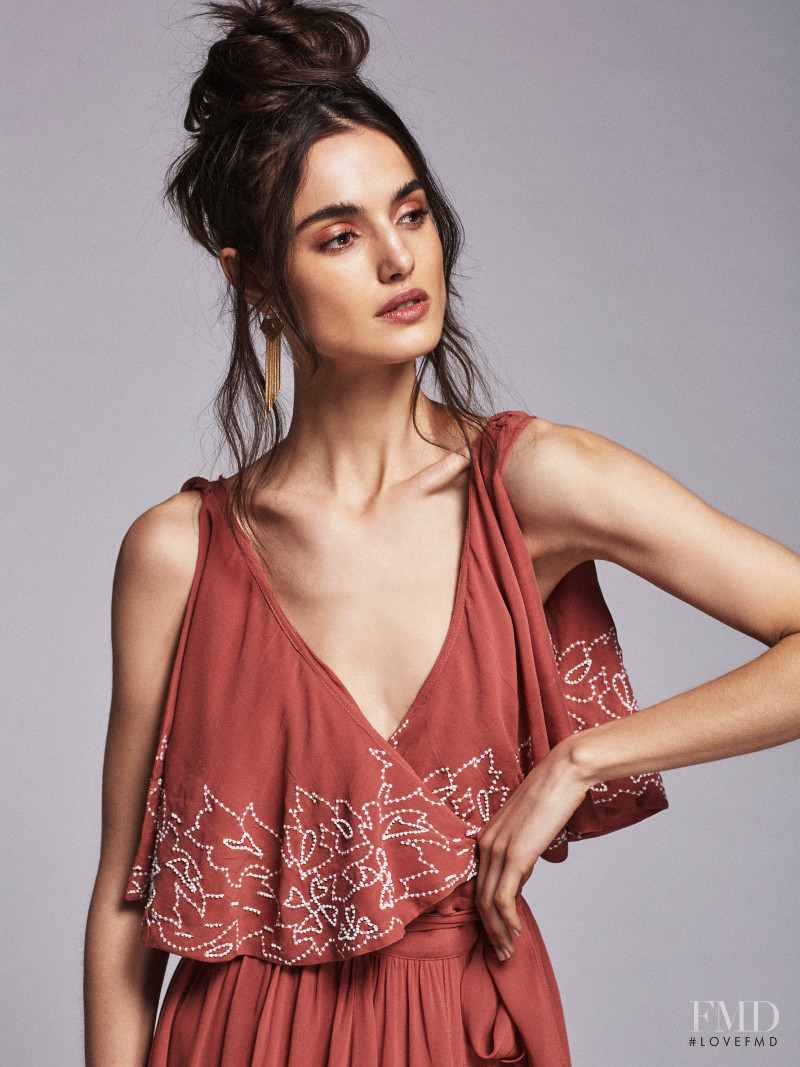 Blanca Padilla featured in  the Free People catalogue for Spring/Summer 2016