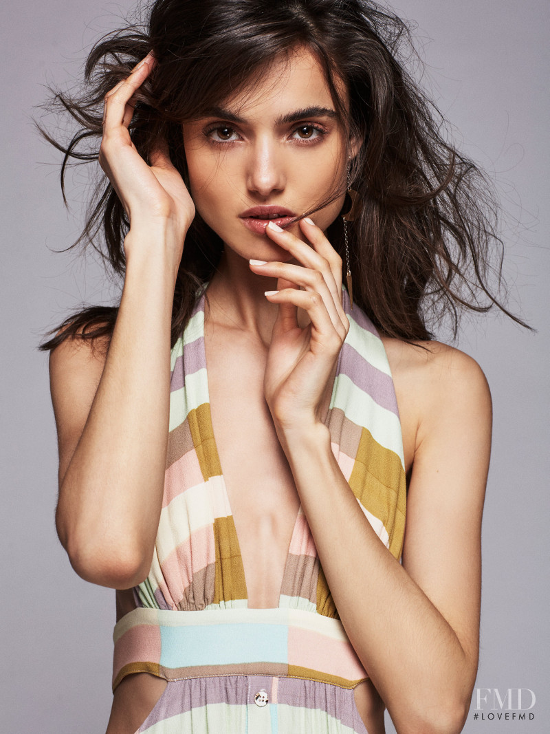 Blanca Padilla featured in  the Free People catalogue for Spring/Summer 2016