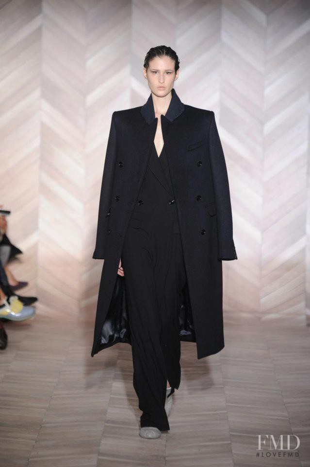 Drielly Oliveira featured in  the Maison Martin Margiela fashion show for Autumn/Winter 2012