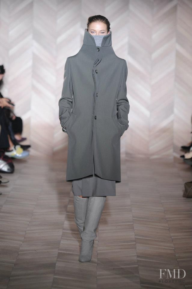 Ewelina Kruszewska featured in  the Maison Martin Margiela fashion show for Autumn/Winter 2012