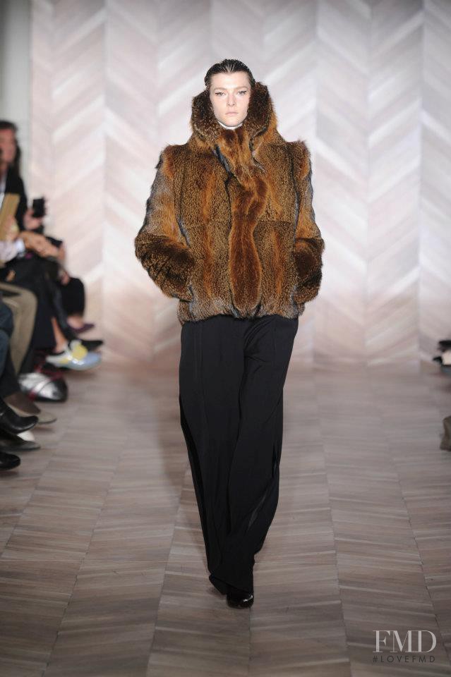 Zenia Sevastyanova featured in  the Maison Martin Margiela fashion show for Autumn/Winter 2012