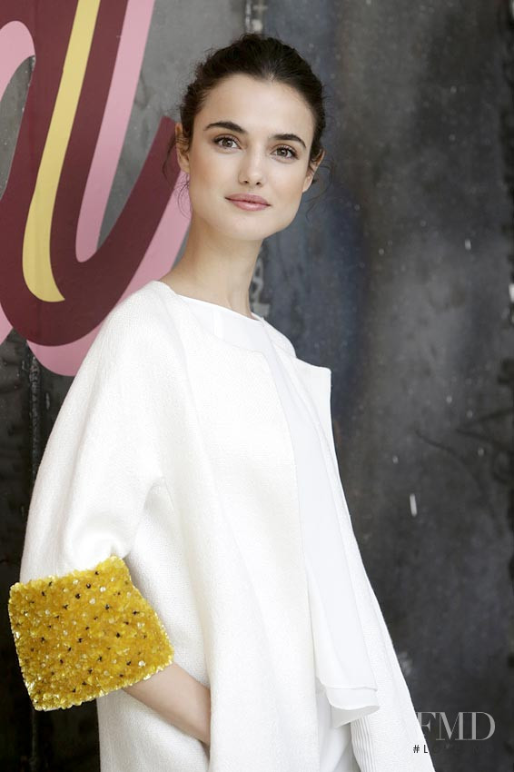 Blanca Padilla featured in  the El Corte Ingles advertisement for Spring/Summer 2016