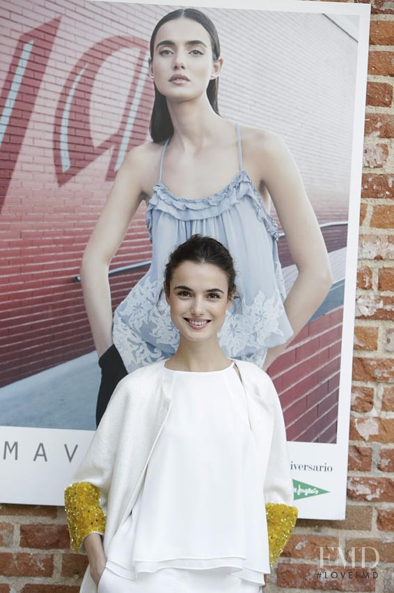 Blanca Padilla featured in  the El Corte Ingles advertisement for Spring/Summer 2016