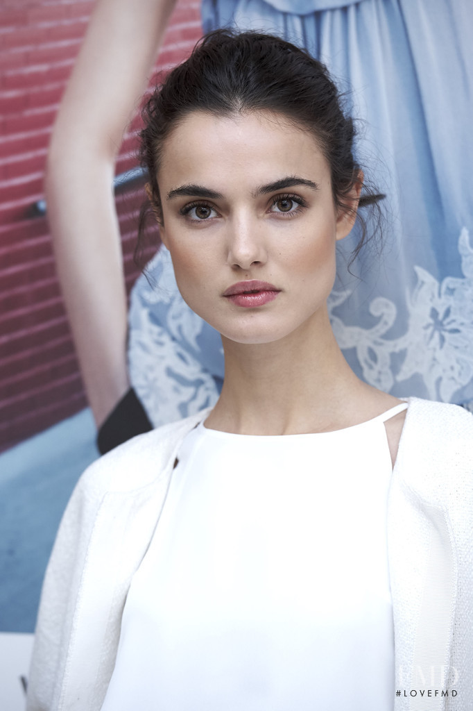 Blanca Padilla featured in  the El Corte Ingles advertisement for Spring/Summer 2016