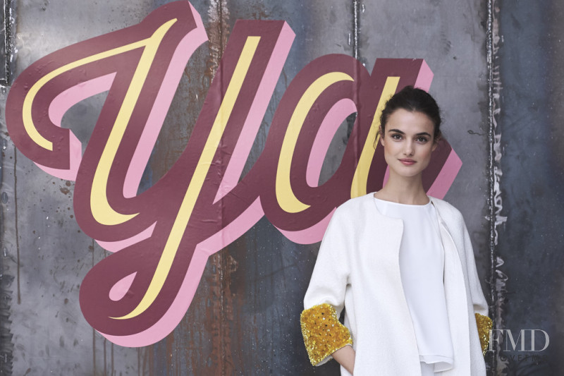 Blanca Padilla featured in  the El Corte Ingles advertisement for Spring/Summer 2016