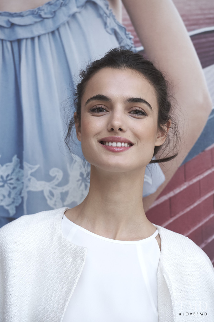 Blanca Padilla featured in  the El Corte Ingles advertisement for Spring/Summer 2016