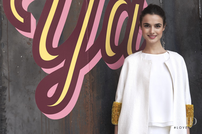 Blanca Padilla featured in  the El Corte Ingles advertisement for Spring/Summer 2016