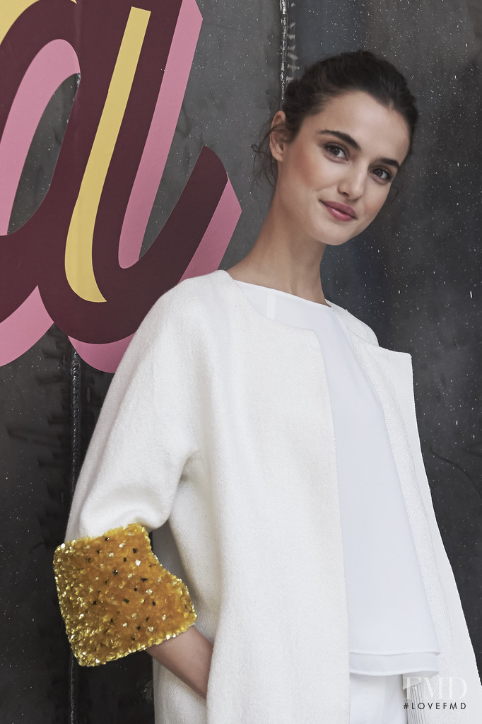 Blanca Padilla featured in  the El Corte Ingles advertisement for Spring/Summer 2016