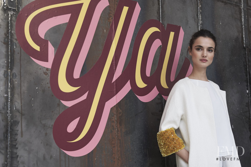 Blanca Padilla featured in  the El Corte Ingles advertisement for Spring/Summer 2016