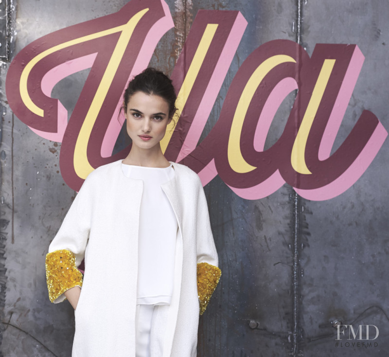 Blanca Padilla featured in  the El Corte Ingles advertisement for Spring/Summer 2016