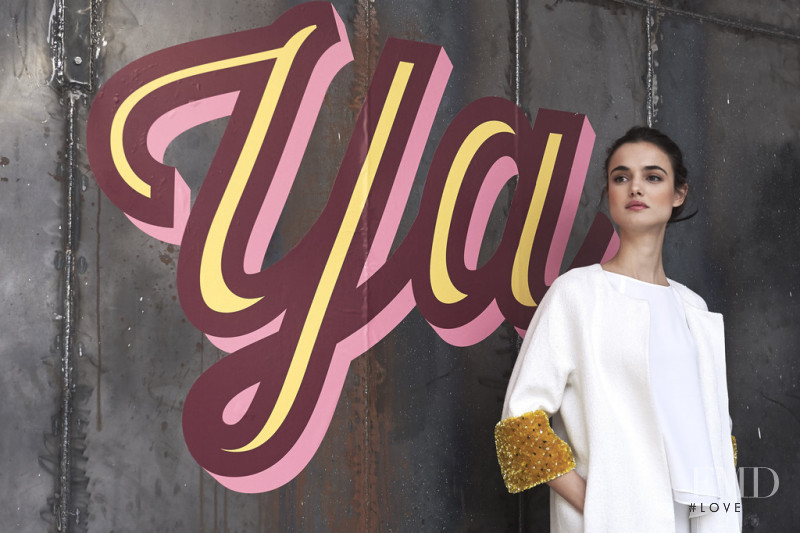 Blanca Padilla featured in  the El Corte Ingles advertisement for Spring/Summer 2016