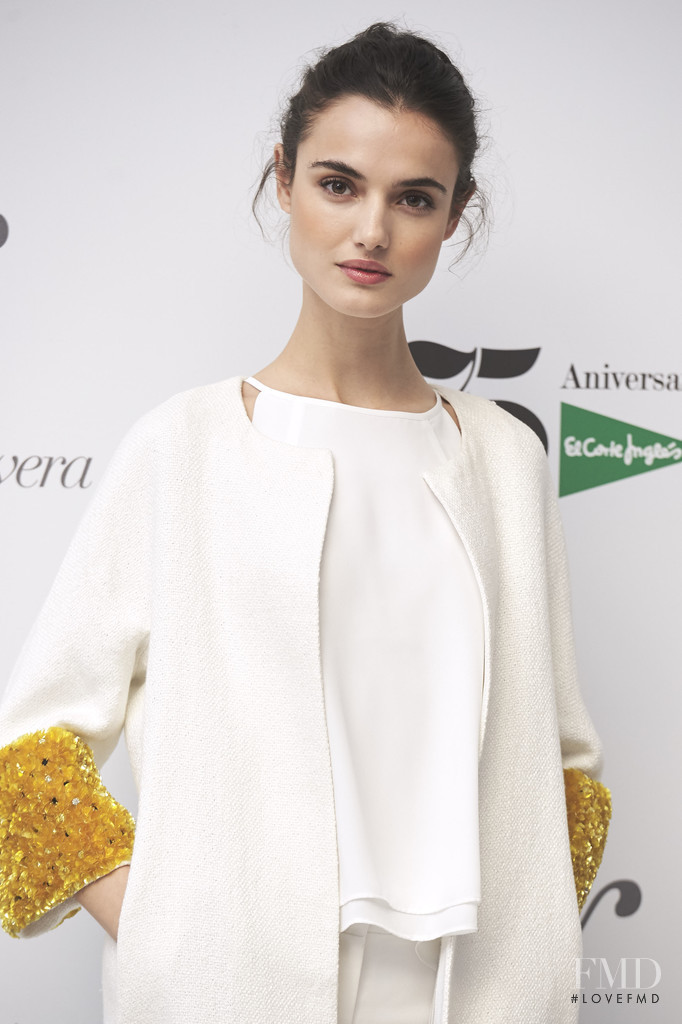 Blanca Padilla featured in  the El Corte Ingles advertisement for Spring/Summer 2016