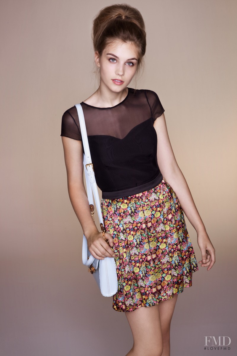 Julija Steponaviciute featured in  the A.Brand lookbook for Spring/Summer 2011