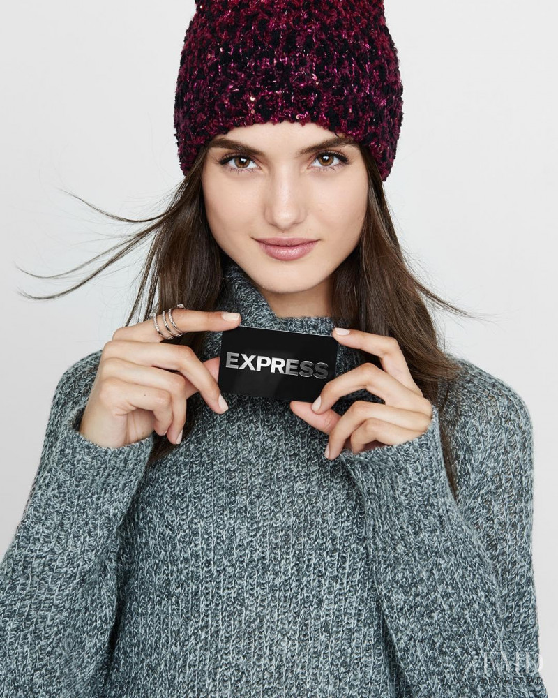 Blanca Padilla featured in  the Express catalogue for Autumn/Winter 2015