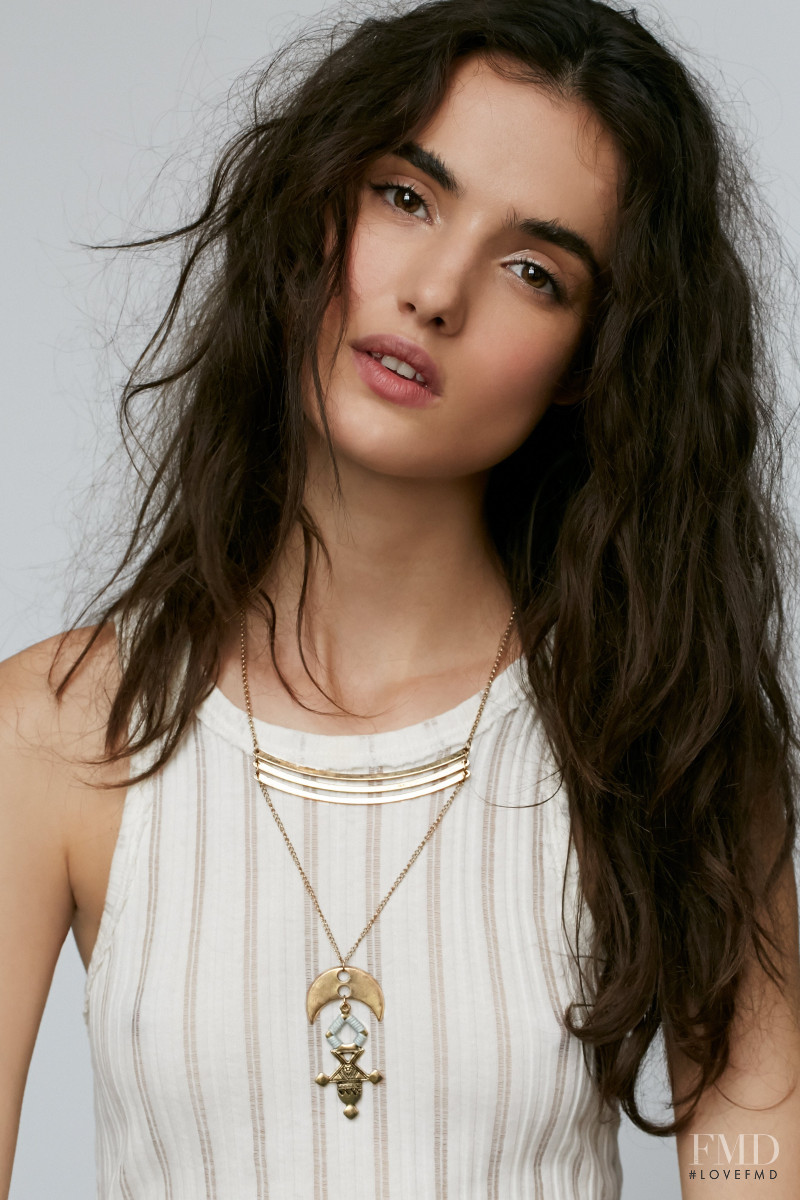 Blanca Padilla featured in  the Free People catalogue for Autumn/Winter 2015