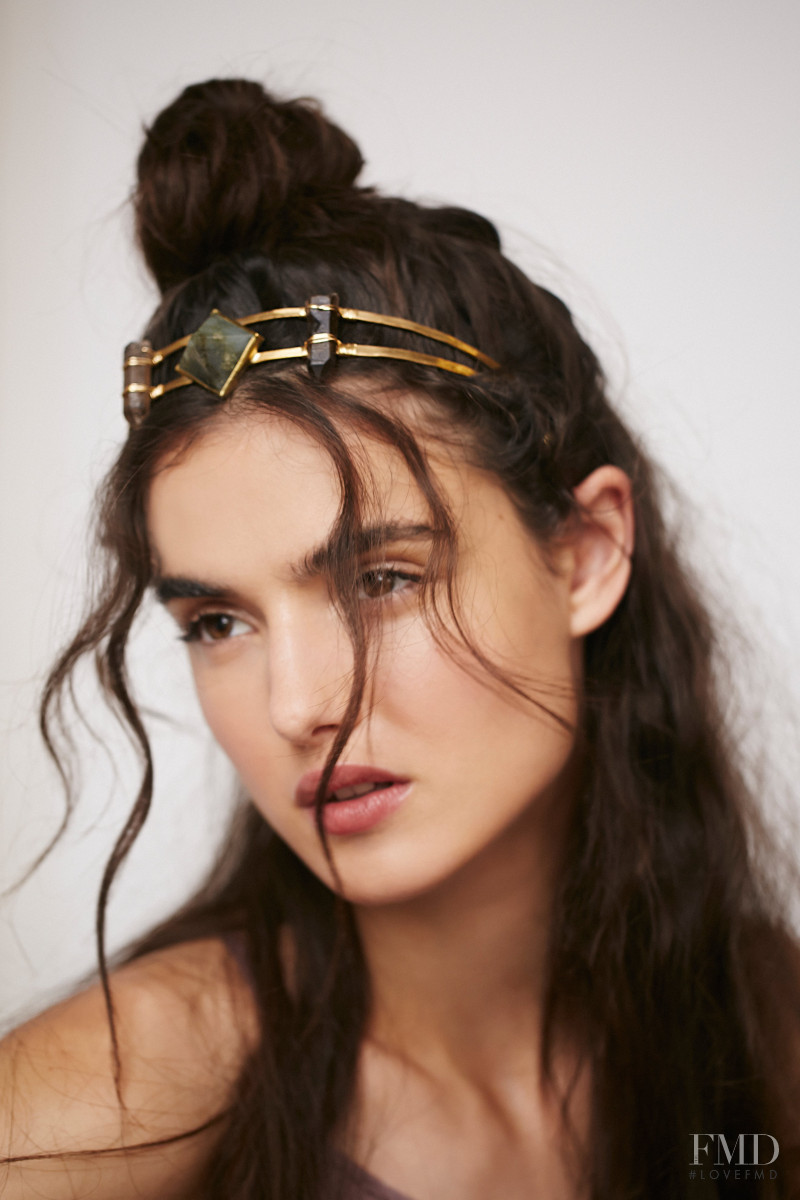 Blanca Padilla featured in  the Free People catalogue for Autumn/Winter 2015